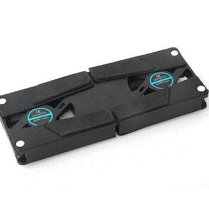 Rotatable USB Cooling Fan Pad 2 Fans Cooler Notebook Cooler Computer USB Fan Stand For 8-14pc Laptop PC Computer Peripherals - Royalessencelux