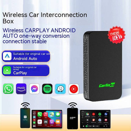 Car Audio And Video Entertainment Box Original Car Wired To Wireless - Royalessencelux