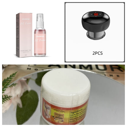 Electric Vacuum Cupping Massage Body Cups Anti-Cellulite Therapy Massager For Body Electric Guasha Scraping Fat Burning Slimming - Royalessencelux