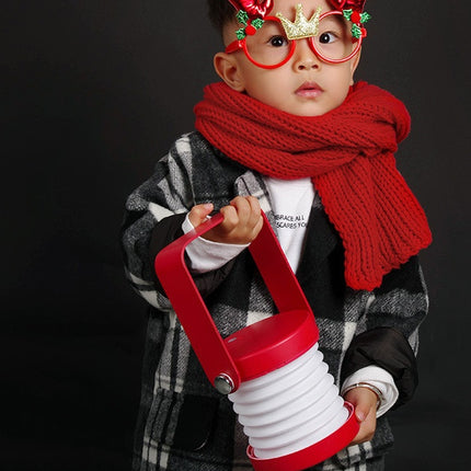 Foldable Touch Dimmable Reading LED Night Light Portable Lantern Lamp USB Rechargeable For Home Decor - Royalessencelux