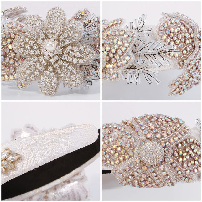 Exaggerated Temperament Hair Accessories Vintage Crystal - Royalessencelux