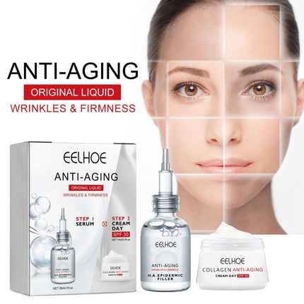 Filling Anti-wrinkle Suit Fading Wrinkle Moisturizing Anti-aging Skin Rejuvenation Firming Water BankCream - Royalessencelux