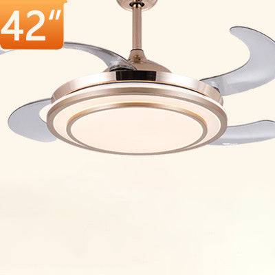 Home Full Spectrum Eye Protection LED Fan Chandelier - Royalessencelux