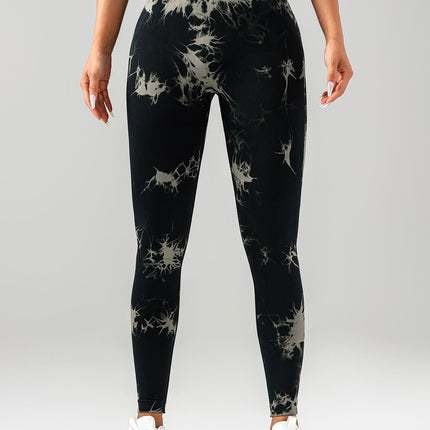 3 Pack Tie Dye Workout Seamless Leggings For Women High Waist Gym Leggings Yoga Pants, Seamless Leggings For Women High Waist Yoga Pants - Royalessencelux