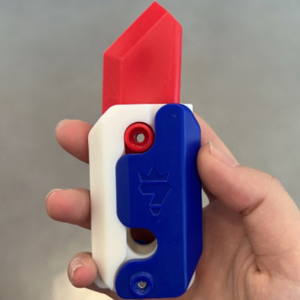 3D Printing Gravity Cub Jumping Small Radish Knife Mini Model Student Prize Pendant Decompression Toy For Children Gift - Royalessencelux