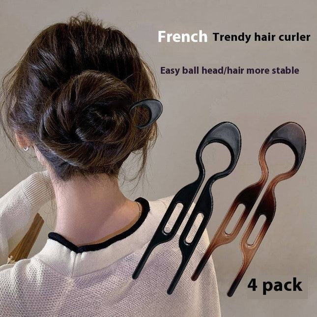 Fashion Back Head Bun Lazy Updo Gadget Hair Comb Hairpin - Royalessencelux