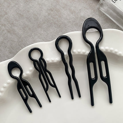 Fashion Back Head Bun Lazy Updo Gadget Hair Comb Hairpin - Royalessencelux