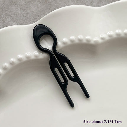 Fashion Back Head Bun Lazy Updo Gadget Hair Comb Hairpin - Royalessencelux