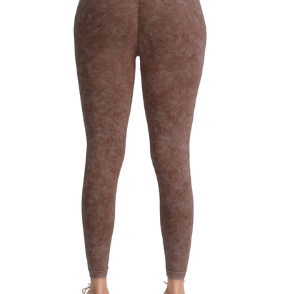 4 Pieces Scrunch Butt Lifting Workout V Back Leggings - Royalessencelux