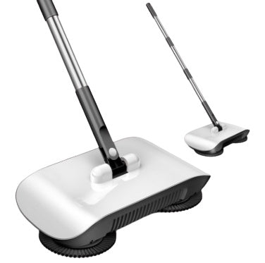 Hand Push Sweeper Household Broom Dustpan Mop Floor All-in-one Machine Gift Mop Sweeper - Royalessencelux