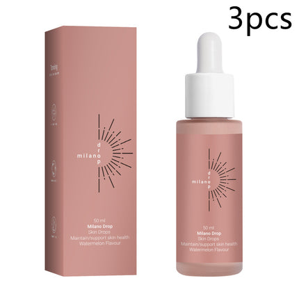 Tanning Face Serum Face Body Tanning Bed Outdoor Fine Line Repair Skin Serum Dark Bronzer Self Tanning Serum Drops - Royalessencelux