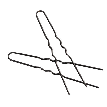 DIY Hair Accessories Material Retro Wave U-shaped Variety Two Teeth Hairpin - Royalessencelux