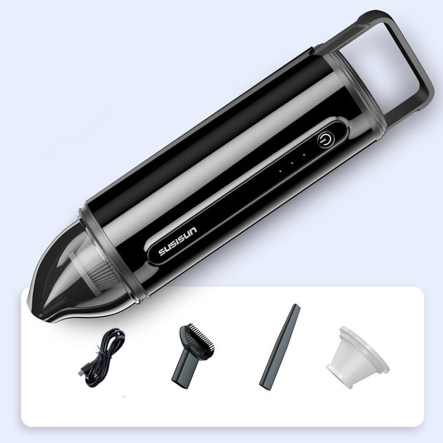 Car Vacuum Cleaner Wireless Rechargeable High-power Powerful Small Mini Portable - Royalessencelux