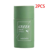 Cleansing Green Tea Mask Clay Stick Oil Control Anti-Acne Whitening Seaweed Mask Skin Care - Royalessencelux