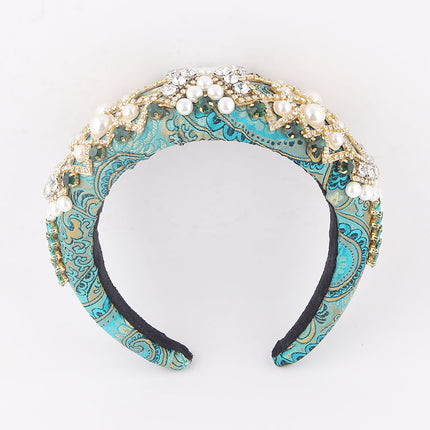 New European And American Style Exaggerated Sponge Baroque Headband - Royalessencelux