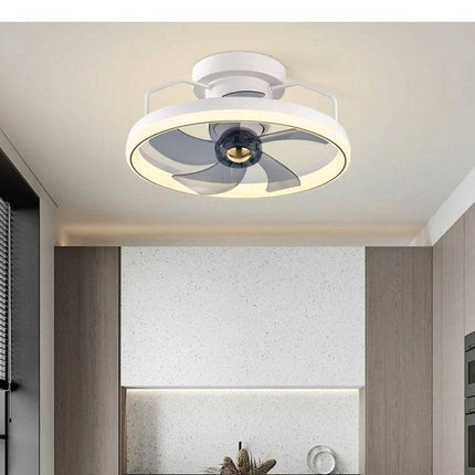 Simple Fashion Living Room Bedroom Dining Room Fan Lamp - Royalessencelux