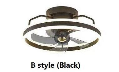 Simple Fashion Living Room Bedroom Dining Room Fan Lamp - Royalessencelux