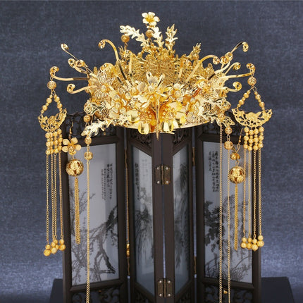 Tassel Suit Wedding Cheongsam Show And Hair Accessories - Royalessencelux