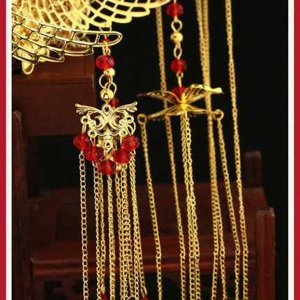 Wedding Chinese Xiuhe Headdress - Royalessencelux