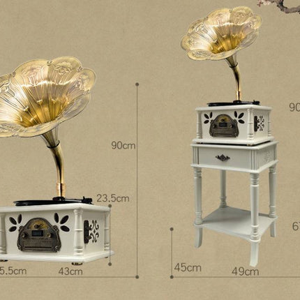 Vintage Phonograph Old Classical Living Room Tea Stereo - Royalessencelux