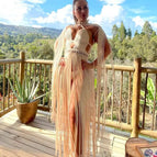 A06 White Dress / Free Size