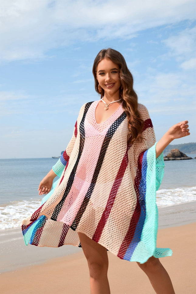 Loose Plus Size Bikini Blouse For Women - Royalessencelux