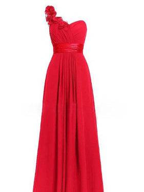 Women's Multi Colored Slanted Neck Sleeveless Strapless Long Dress - Royalessencelux