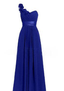 Women's Multi Colored Slanted Neck Sleeveless Strapless Long Dress - Royalessencelux