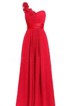 Women's Multi Colored Slanted Neck Sleeveless Strapless Long Dress - Royalessencelux