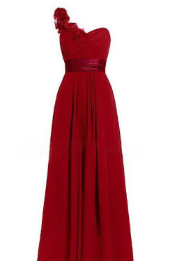 Women's Multi Colored Slanted Neck Sleeveless Strapless Long Dress - Royalessencelux