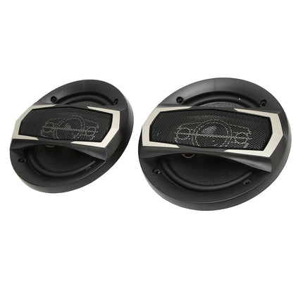 2Pcs Car Loudspeaker 600W High and Low Sound Stereo 6inch Coaxial Car Speakers for Car Modification - Royalessencelux