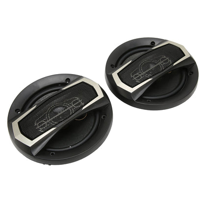 2Pcs Car Loudspeaker 600W High and Low Sound Stereo 6inch Coaxial Car Speakers for Car Modification - Royalessencelux