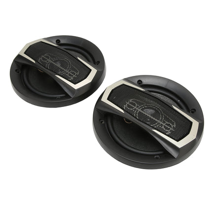 2Pcs Car Loudspeaker 600W High and Low Sound Stereo 6inch Coaxial Car Speakers for Car Modification - Royalessencelux