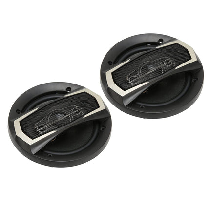 2Pcs Car Loudspeaker 600W High and Low Sound Stereo 6inch Coaxial Car Speakers for Car Modification - Royalessencelux