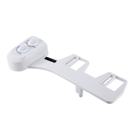Hot/Cold Nozzle Non-Electric Toilet Bidet Wash Attachment for Water Spray Bathroom Seat - Royalessencelux