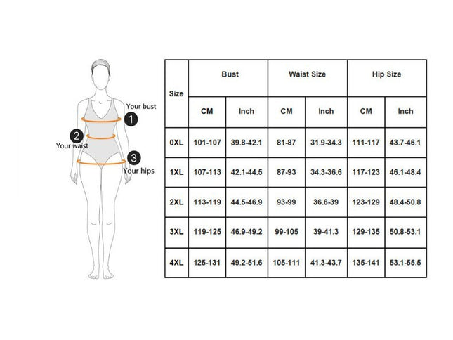 Women's Fashion Plus Size One Piece Swimwear - Royalessencelux