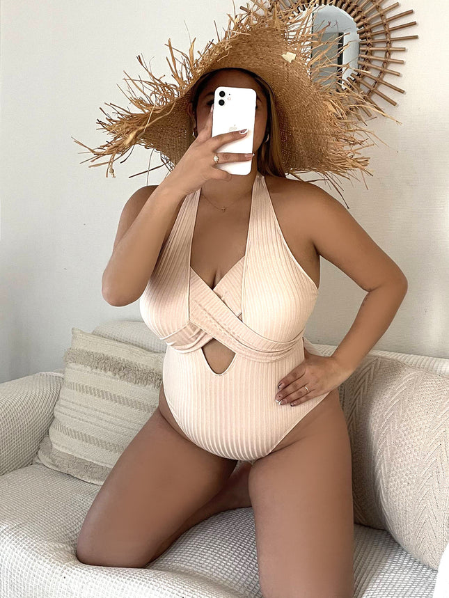 Women's Fashion Plus Size One Piece Swimwear - Royalessencelux