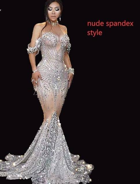 Stage Nightclub DJ Female Singer European And American Skirt - Royalessencelux