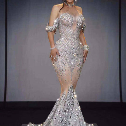 Stage Nightclub DJ Female Singer European And American Skirt - Royalessencelux