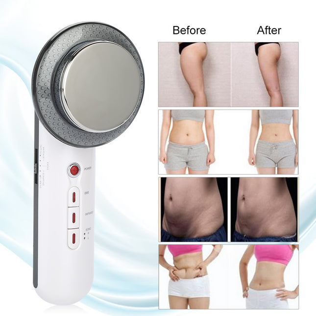 Beauty Care Slimming Device Handheld Ultrasound Body Fat Remove Massager - Royalessencelux