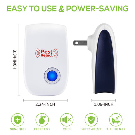 Direct Selling Ultrasonic Electronic Mosquito Killer Household Children'S Insect Repeller Mini Mouse Repeller - Royalessencelux