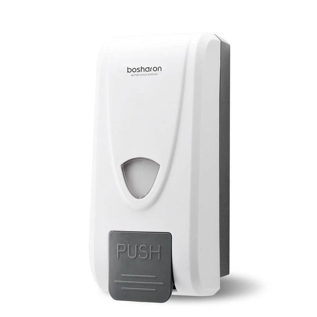 Wall-mounted hand press foam soap dispenser - Royalessencelux