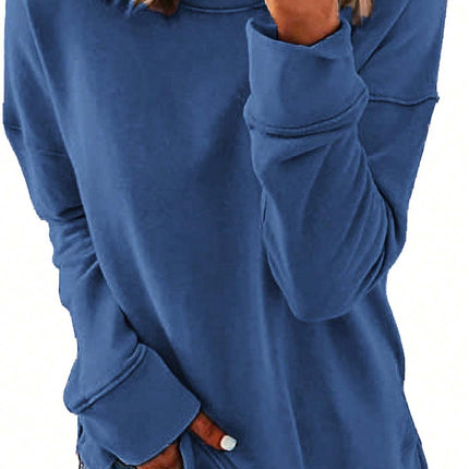 Womens Sweatshirts Fall Fashion 2024 Long Sleeve Tops Comfy Crewneck Casual Shirts - Royalessencelux