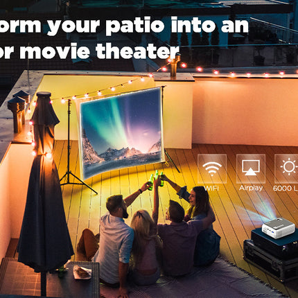 The Same Screen Projector Home High-definition Portable - Royalessencelux