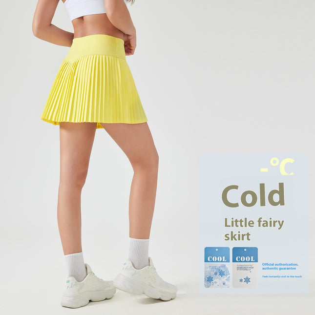 Double Layer Anti-exposure Three Points Exercise Skort - Royalessencelux