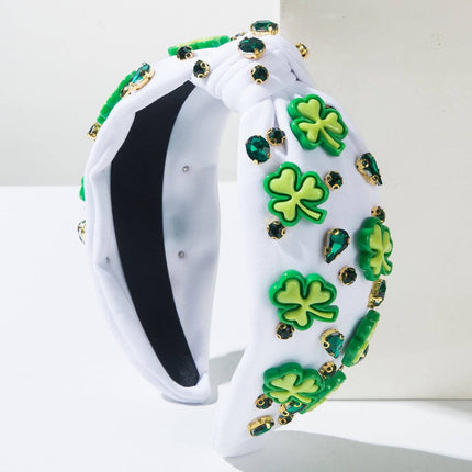 Diamond New Irish Green Hats Headband - Royalessencelux