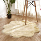 Beige / 45x45 plum blossom