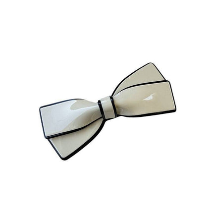 Camellia Bow Spring Side Clip Female Hairpin - Royalessencelux