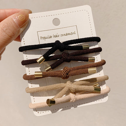 Wrist Hair Rope High Elasticity Durable Hair Ring Headdress - Royalessencelux