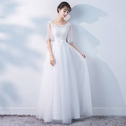 Banquet Evening Dress Female Spring New Fashion Annual Meeting Host Dress Chorus Performance Long Dress - Royalessencelux